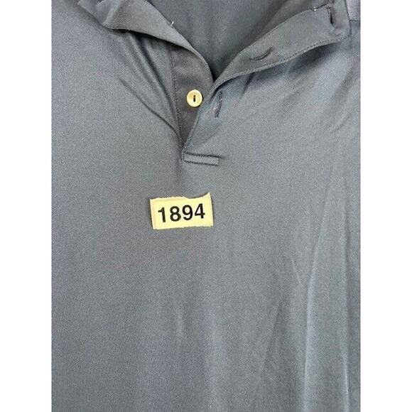 Peter Millar Summer Comfort Golf Polo Men's Size 2XL Blue Navy Shirt Performance - Picture 5 of 5